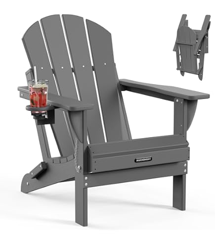 Amazon.com : MXIMU Folding Adirondack Chair for Outdoor